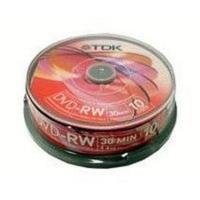 tdk dvdrw mini 1 4gb 30min 4x 10pk spindle