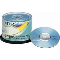 TDK CD-R 700MB 80min 52x 50pk Spindle