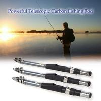 telescopic carbon fiber fishing rod retractable fishing pole travel fi ...