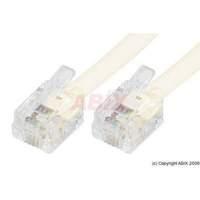 Telephone Cord Rj11/ 4 Conductors- 7 M