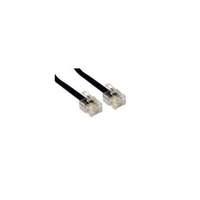 Telephone Rj11 Cord Black- 10 M