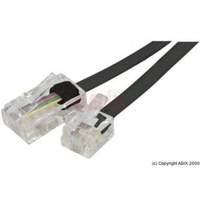 Telephone Cord Rj11 To Rj45 Black- 7 M