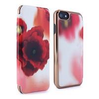 Ted Baker CARLETO Mirror Folio Case for iPhone 7 / 6S / 6  Playful Poppy