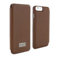 Ted Baker SS17 BOATSEV Folio Case for iPhone 6 Plus / 6S Plus - Tan