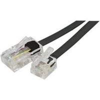 telephone cord rj11 to rj45 black 10 m