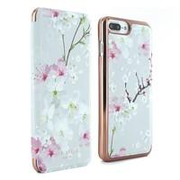 Ted Baker SS17 AMMAA Mirror Folio Case for iPhone 7 Plus - Oriental Blossom