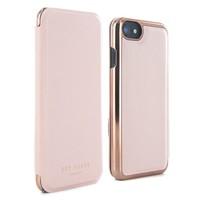 Ted Baker SS17 SHANNON Mirror Folio Case for iPhone 7 - Pale Apricot