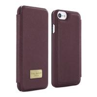 Ted Baker AW16 AIRIES Card Folio Case for iPhone 7  Oxblood