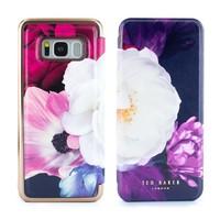 Ted Baker CANDACE Mirror Folio Case for Samsung Galaxy S8 - Blushing Bouquet