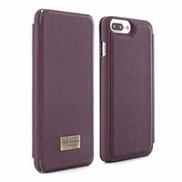 ted baker aw16 airies card folio case for iphone 7 plus oxblood