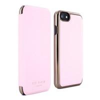 Ted Baker SHANNON Mirror Folio Case for iPhone 7 - Nude/Rose Gold