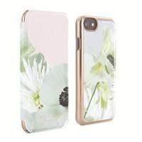 Ted Baker HS16 Mirror Folio Case for iPhone 7 - Abeline (Pearly Petal)