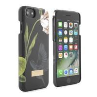 Ted Baker AW15 DOBOS Soft-Feel Shell for iPhone 7 - Oriental Floral (Black)