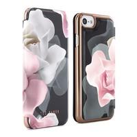 ted baker aw16 knowane mirror folio case for iphone 7 porcelain rose b ...