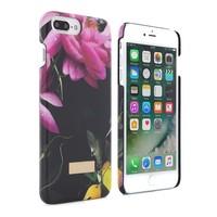 Ted Baker AW16 CHALA Soft-Feel Shell for iPhone 7 Plus - Citrus Bloom (Black)
