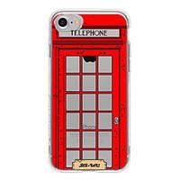 Telephone booth TPU Case For Iphone 7 7Plus 6S/6 6Plus/5 5S SE