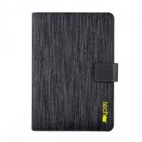 techair universal polyester flip cover tablet case textured black