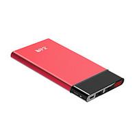 Teclast T100UC-R 10000mAh LED Power Bank 5V 2.1A External Multi-Output with Cable Automatic Adjusted Curren