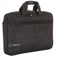 Tech-Air Toploading Premium Modern Classic Laptop Case for Laptops up to 15.6 - black