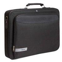 Tech-Air Classic Clam Briefcase, For Laptops up to 17.3" - Black