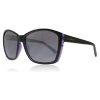 ted baker larke sunglasses black purple tb1444 60mm