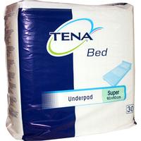 tena bed underpad super 60 x 60cm 30