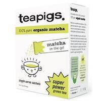 Teapigs Organic matcha green tea 14 sachet
