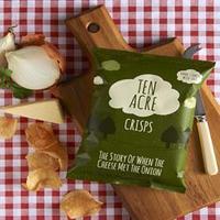 Ten Acre Cheese and Onion crisps 40g