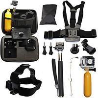 telescopic pole chest harness front mounting casebags straps mount hol ...