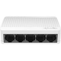 Tenda S105 5 ports Ethernet Switch 10M/100M RJ45 Port desktop network switchs full duplex and half duplex (EU Plug)