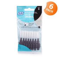 Tepe Interdental Brushes Black - 6 Pack