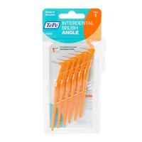 tepe angled interdental brush orange