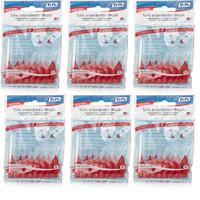 Tepe Intedental Brushes Red - 6 Pack