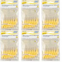 tepe extra soft interdental brushes yellow 6 pack