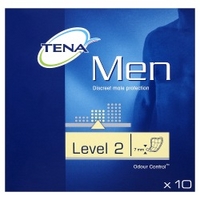 TENA Men Discreet Male Protection Level 2 10 Pack