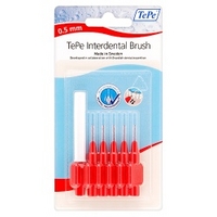 tepe interdental brush 05mm iso size 2 6 pack