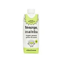 Teapigs Matcha Juice Drink-Elderflower 330 ML (1 x 330ml)