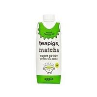 Teapigs Matcha Juice Drink- Apple 330 ML (1 x 330ml)