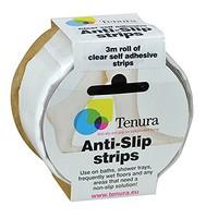 tenura clear non slip aqua safe strips