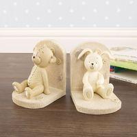 Teddy & Resin Bookends