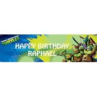 Teenage Mutant Ninja Turtles Personalised Party Banner