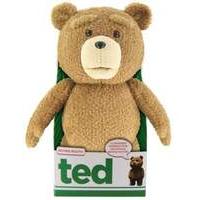 ted talking plush toy with moving mouth 16 inch