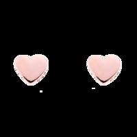 Ted Baker Rose Coloured Harly Tiny Heart Stud Earrings