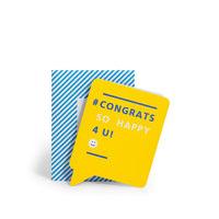 Text Message Congratulations Card