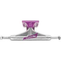 Tensor Standard Aluminium Skateboard Trucks - Raw/Purple