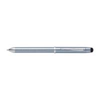 Tech3+ Engraved Frosty Steel Multifunction Pen