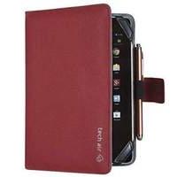 tech air 7 inch universal tablet folio case jaquard red