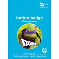 Teenage Mutant Ninja Turtles Donny Button Badge