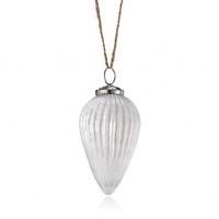 Teardrop Glass Bauble