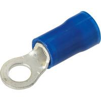 TE Connectivity 130102-0 M5 Insulated Ring Terminal Blue 1.0 - 2.6mm²